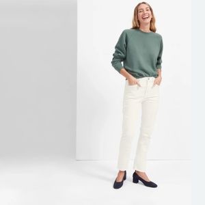 Everlane Modern Boyfriend Jeans in Bone Size 25